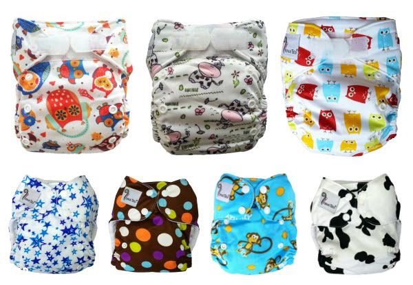 $39 for Two Cloth Nappies by Punga Tails –  Available in Nine Designs