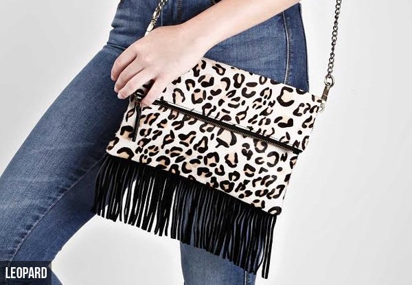 $59.99 for a Belle & Bloom Cross Body Leather Bag – Available in Two Colours