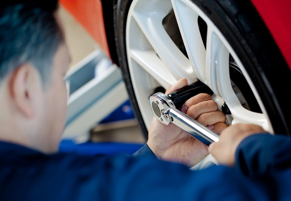 From $40 for a Wheel Alignment & Eight-Point Steering & Suspension Check (value up to $139)