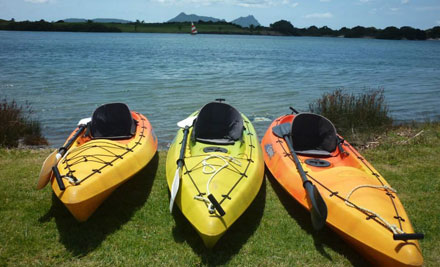 $20 for a Child, $30 for an Adult or $95 for a Family 2½ Hour Guided Eco Kayak Tour in Ruakaka (value up to $200)