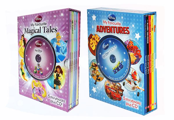 $22.99 for a Disney My Favourite Five-Book Box Set – Two Options Available