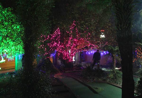 $9 for One Round of Night-Time Mini Golf for One Person, or $25 for a Family Pass – Options for Day-Time Rounds Available (value up to $48)