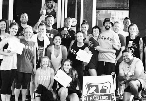 $79 for Five-Weeks of 'Hard-Knox' Bootcamp incl. a Variety of Indoor and Outdoor Training (value up to $200)