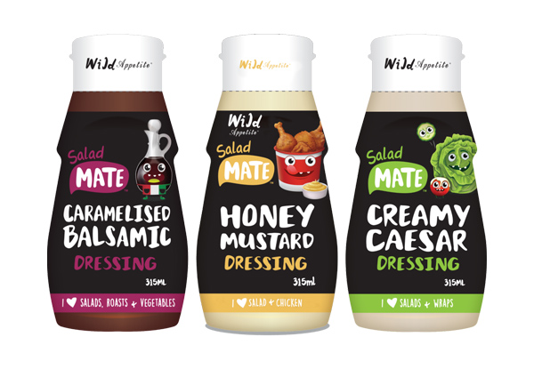 $6.90 for Two Bottles of Salad Mate – Mixed Flavours