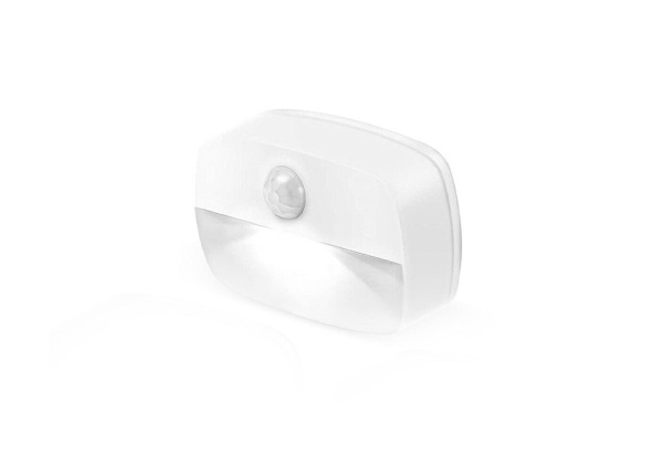 Motion Sensor Wireless Wall Closet LED Night Light - Available in Two Colours & Option for Two-Pack