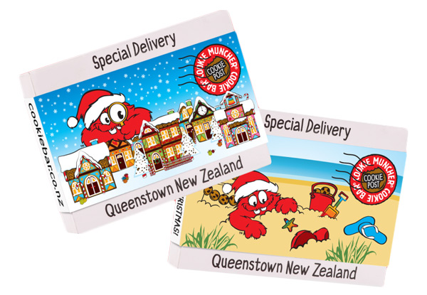 $8.50 for a Postcard Cookie incl. Worldwide Delivery from Cookie Time