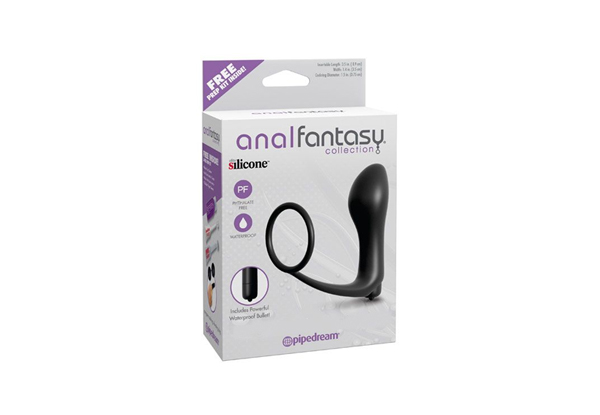 $49 for a Fantasy Collection Vibrating Pleasure Plug for Him