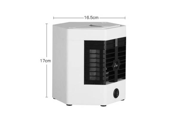 Portable Air Condition Fan with Two Water Tank