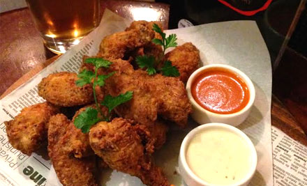 $25 for Two Pints & One Dozen Buffalo Chicken Wings incl. UFC 194 Conor McGregor V Jose Aldo - Sunday 13th December 2015 (value up to $50)