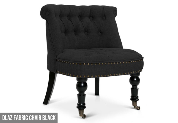 $199 for a Dlaz Fabric Chair