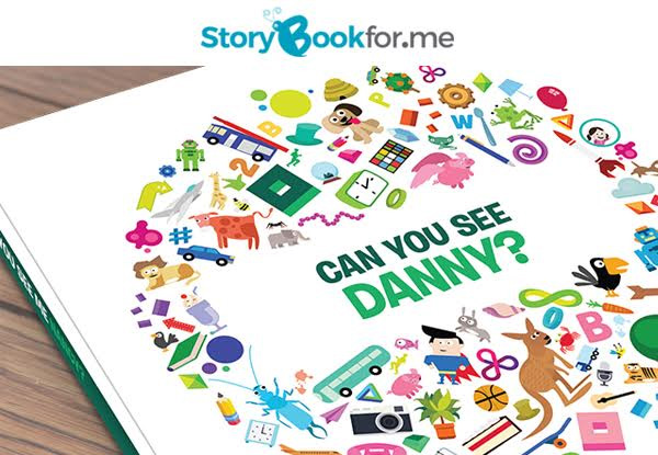 $17 for a Personalised Children's Storybook, "Can You See Me?" or $19 for "Goodnight Sleeptight" or "Wicked Impossible Chase" incl. Nationwide Delivery