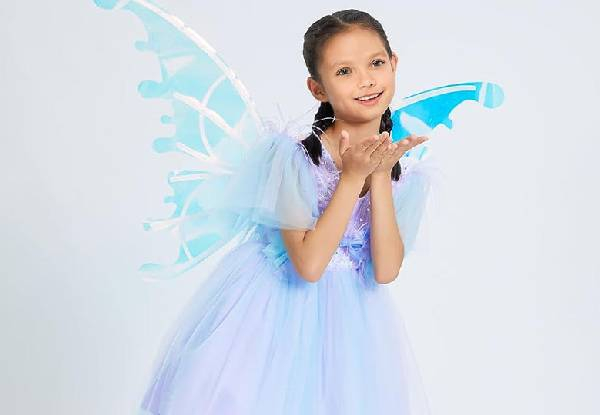 DIY Fairy Wings Dress-Up Costume