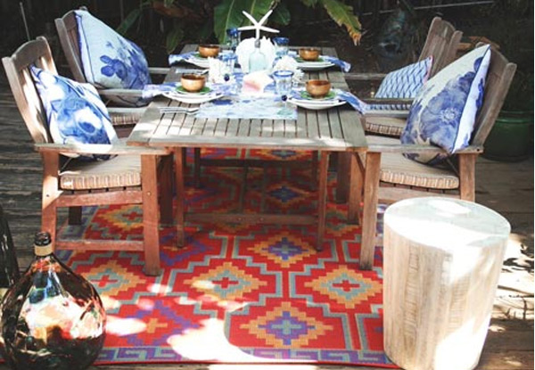 From $41.90 for Gorgeous Indoor or Outdoor Rugs - 10 Styles Available