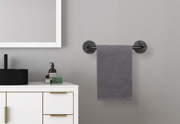 Industrial Pipe Towel Rack - Seven Sizes Available