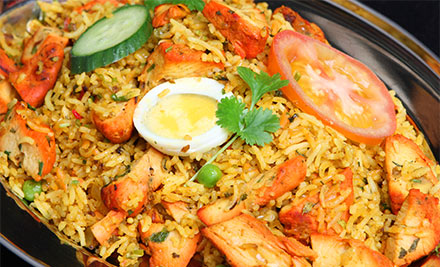 $20 for Two Biryanis & Two Soft Drinks – Valid for Takeaway Only (value up to $44)