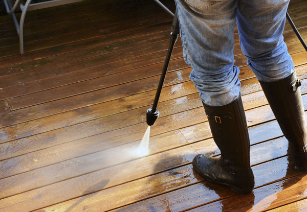 From $90 for Up to 50, 100, 200 Square Metres of Deck Cleaning (value up to $700)