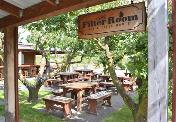 $39 for a Filter Room Cobb Platter & Six-Drink Tasting Tray for Two People