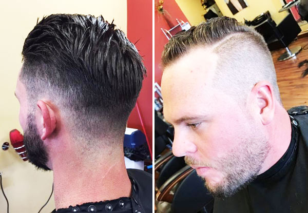 From $18 for a Men's Style Cut Shampoo and Head Massage - Options to incl. Colour, Beard Design or Wet Razor Shave