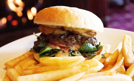 $22 for Two Delicious Malt Bar Burger Meals (value $44)