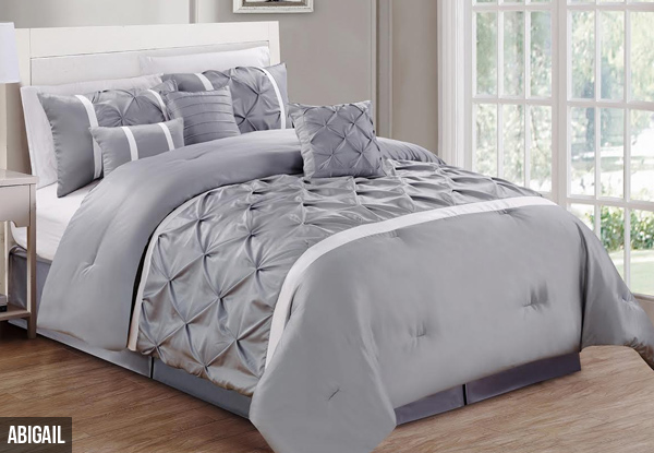 From $115 for a Seven-Piece Comforter Set - Available in Seven Styles