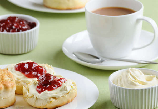 $9 for a Devonshire Cream Tea for Two (value up to $16)