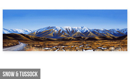 $39 for a NZ Made Landscape Artwork Print – Six Options Available (value $79)