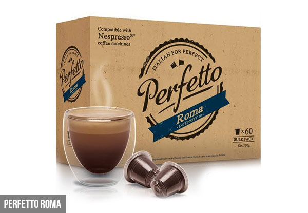 $29 for 60 Coffee Pods Compatible with Nespresso Machines – Three Flavours Available (value up to $59)