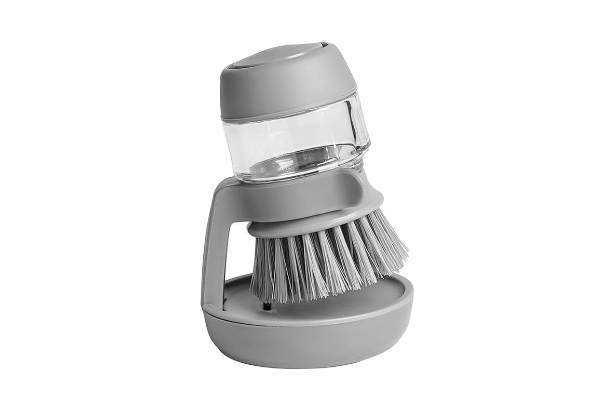 Dish Cleaning Brush with Soap Dispenser - Available in Two Colours & Option for Two-Pack