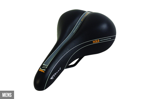 $29.99 for a Men's or Women's Universal Fit Gel Bike Seat with Free Shipping