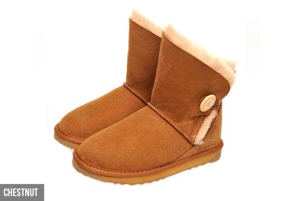 $115 for a Pair of Alexandria Button Uggs – Available in Five Colours
