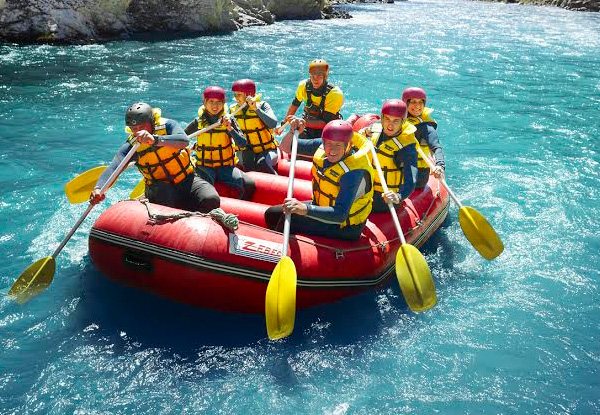 $95 for a Hanmer Springs Guided Rafting Experience for an Adult or $59 for a Child (value up to $169)