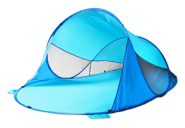 $39 for a Pop Up Beach Tent Shelter – Available in Two Colours