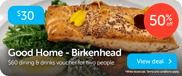 $60 towards dining and drinks for two people