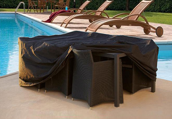 $54 for a UV-Resistant and Water-Resistant Oversized Furniture Cover