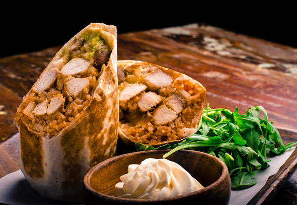 $39 for Chimichanga to Share, Any Two Burritos & Two Sol Beers or Frozen Margaritas – Options for up to Ten People (value up to $475)