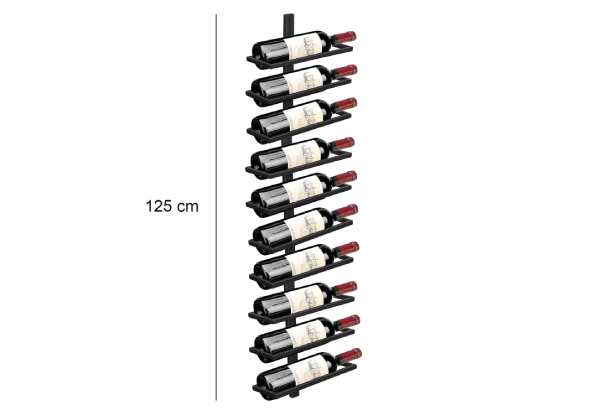 Wall Mounted Wine Bottle Rack - Two Options Available