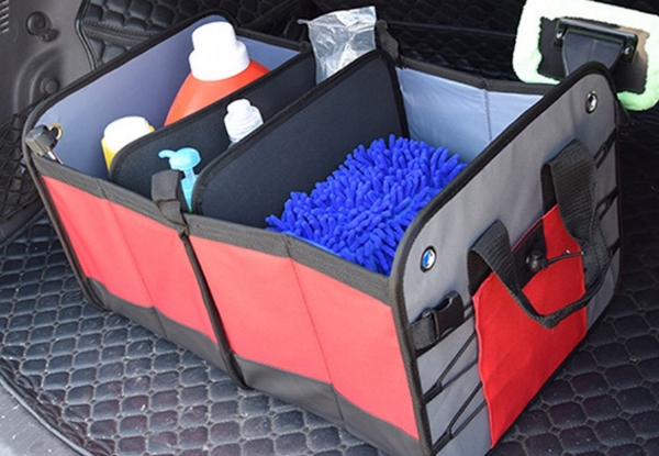 Foldable Car Trunk Storage Organiser