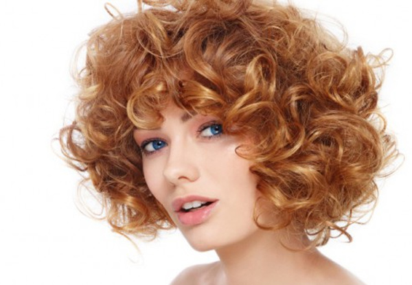 $75 for a Short Hair Full Head Perm incl. a Gift to Take Home – Option Available to incl. Colour (value up to $210)
