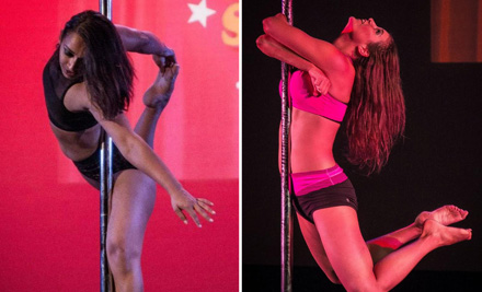 $89 for an Eight-Week Beginner Pole Fitness or Pole Dance Course (value up to $180)