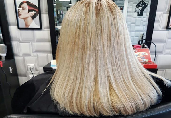 $29 for a Wash, Style Cut, Conditioning Treatment, Head Massage, Blow-Wave & GHD Finish or $69 to incl. Colour Retouch, $89 to incl. Half-Head of Foils