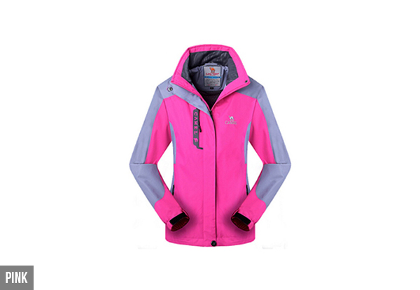$45 for a Women's Outdoor Water & Wind Resistant Hooded Jacket