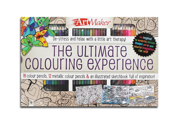 $15 for an Art Maker Ultimate Colouring Experience Pack (value $30)