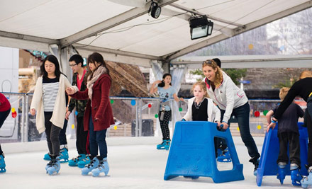 $19 for a General Admission Pass incl. Skate Hire & Five Ice Slide Rides (value up to $32)