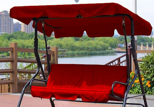 Two-Piece Swing Canopy Replacement with Seat Cover - Available in Four Colours & Five Sizes