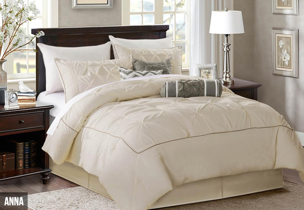 From $95 for a Seven-Piece Comforter Set – Available in Five Styles