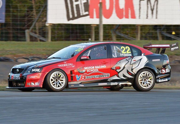 $189 for Three Hot Laps in a Walkinshaw Aussie V8 Supercar incl. Digital Pictures (value up to $500)