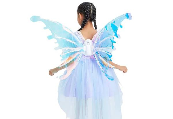 DIY Fairy Wings Dress-Up Costume