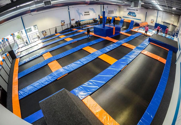 $17 for One-Hour Indoor Tramp Park Entry for Two People – VALID FROM 1 DECEMBER (value up to $34)