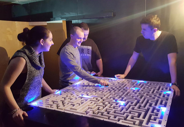 $21 for a Full Mechanical Room Escape Game Experience for One Person – Options for up to 12 People (value up $396)