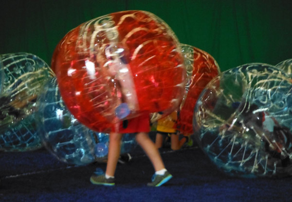 $85 for a 60-Minute Four vs Four Bubble Soccer Game incl. Court Hire, Bubble Suits & Referee (value up to $140)